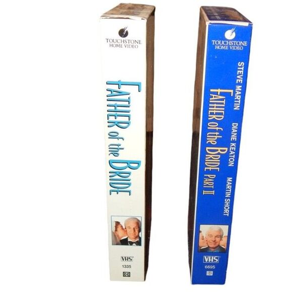 FATHER OF THE BRIDE & FATHER OF THE BRIDE PART II vintage VHS movie bundle - Picture 7 of 7